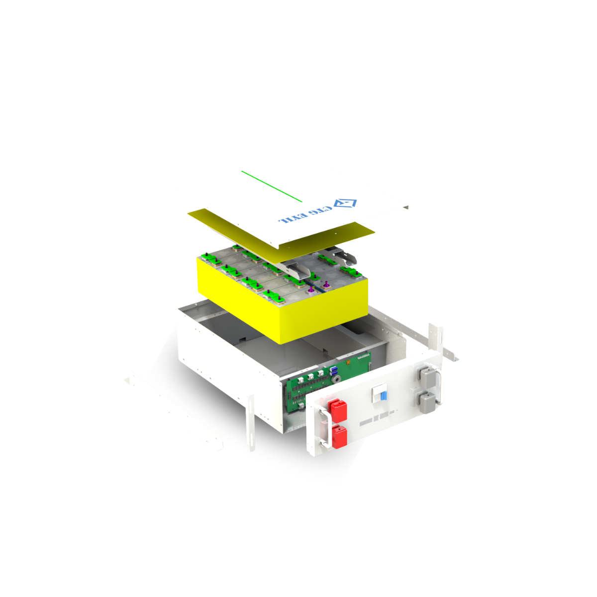 48V Combo - 48V 5kW Hybrid Inverter + 51.2V 100Ah Wall & Stack Mount Lithium Battery