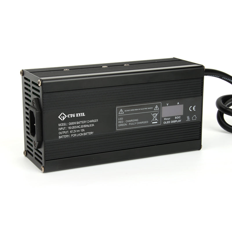 NMC 67.2V 10A Charger
