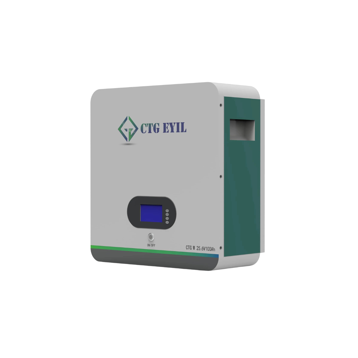 24V Combo - 24V 3.3kW Hybrid Inverter + 25.6V 100Ah Wall Mount Lithium Battery
