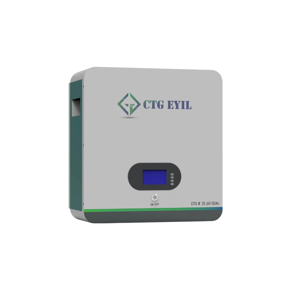 24V Combo - 24V 3.3kW Hybrid Inverter + 25.6V 100Ah Wall Mount Lithium Battery